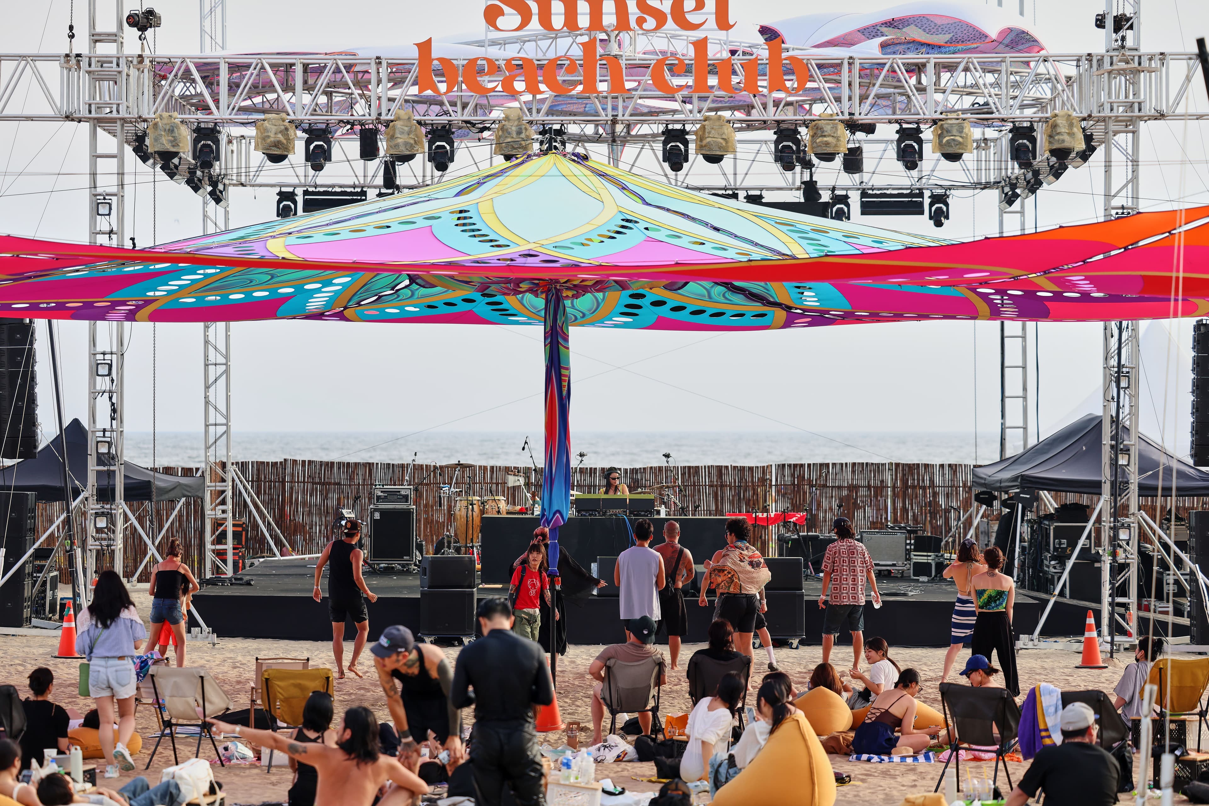 부산바다축제 선셋 비치 클럽